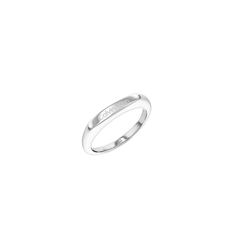 CALVIN KLEIN, FACETED RING