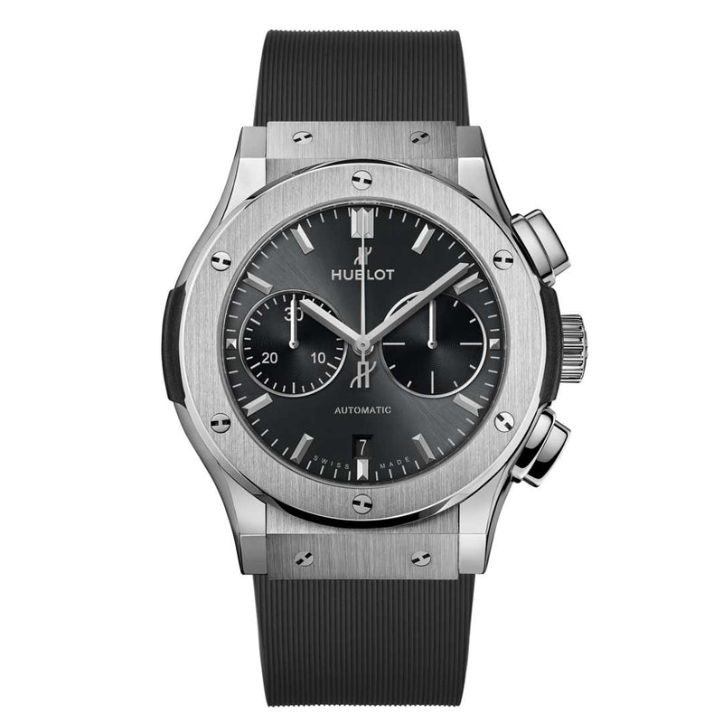 HUBLOT, CLASSIC FUSION RACING GREY CHRONOGRAPH TITANIUM