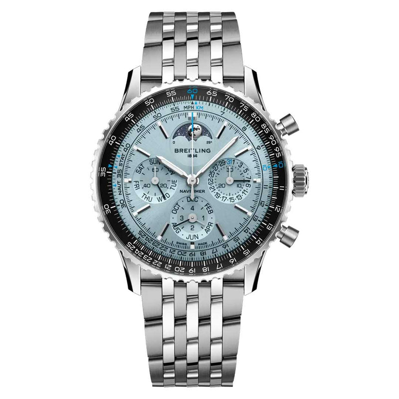 BREITLING, NAVITIMER B19 CHRONOGRAPH 43 PERPETUAL CALENDAR