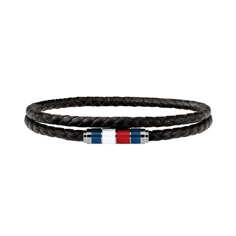 TOMMY HILFIGER, CASUAL CORE DOUBLE WRAP BRACELET