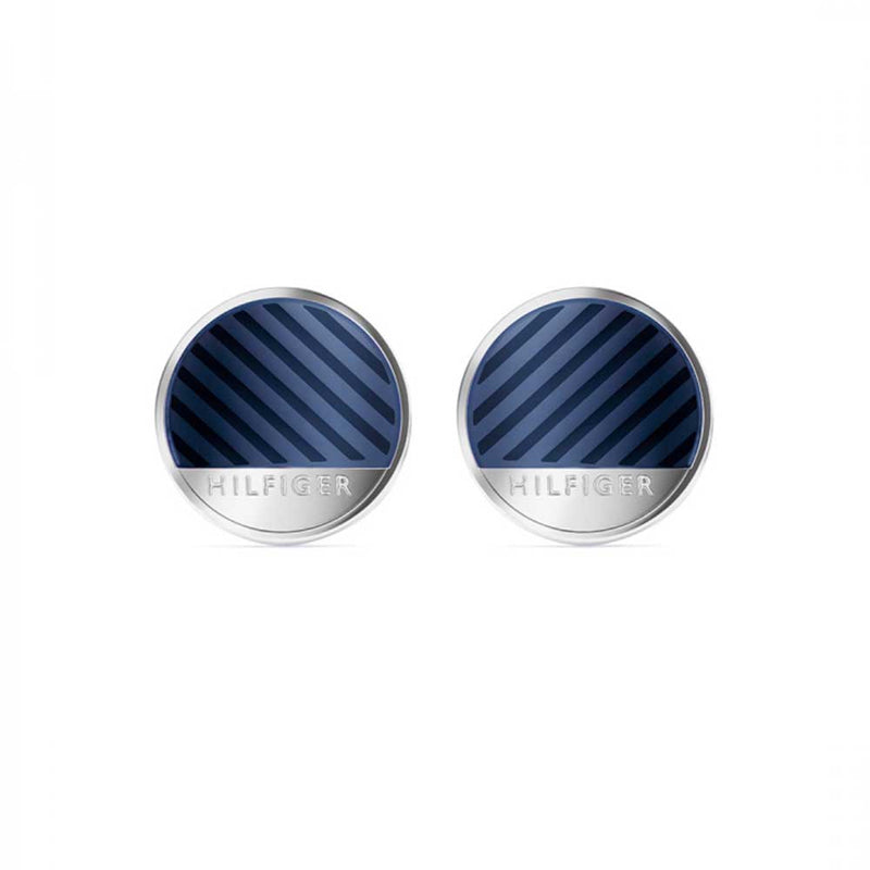 TOMMY HILFIGER, ROUND CUFFLINKS