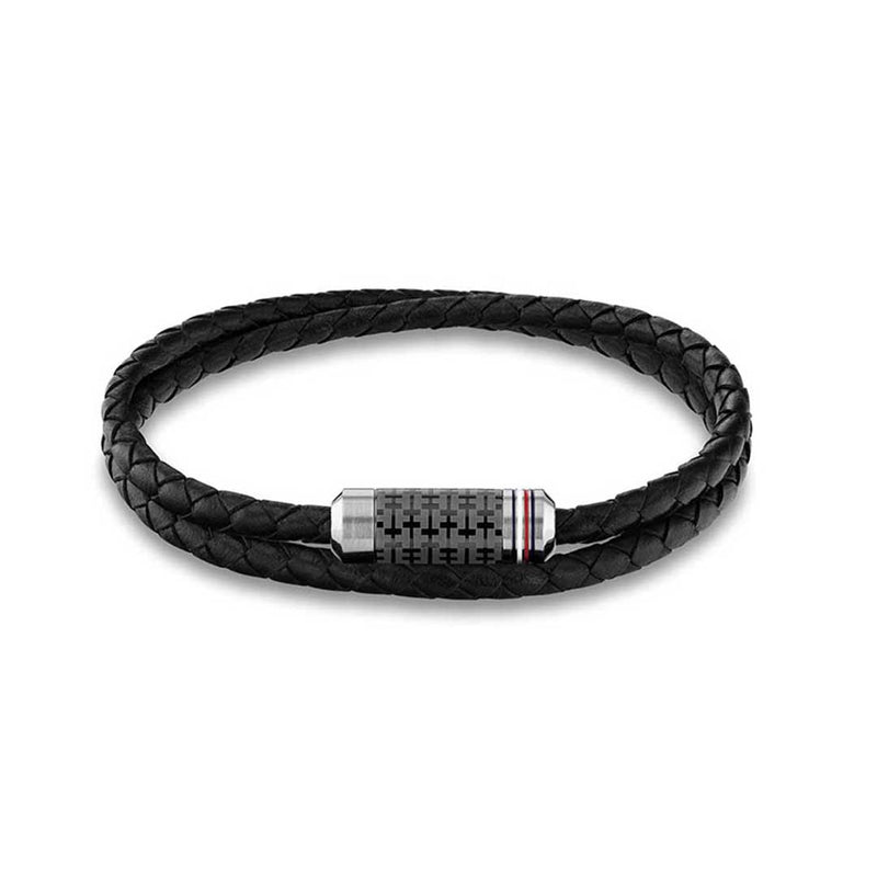 TOMMY HILFIGER, MEN'S DOUBLE WRAP BRACELET