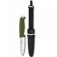 VICTORINOX, OUTDOOR KNIVES- VENTURE GREEN- 5 FUNC- BLADE 10.5cm