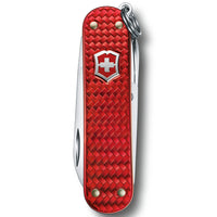 VICTORINOX, SMALL POCKET KNIVES- CLASSIC SD PRECIOUS ALOX- ICONIC RED