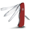 VICTORINOX, LARGE POCKET KNIVES- CHEESE MASTER W- RED