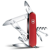 VICTORINOX, MEDIUM POCKET KNIVES- CLIMBER- RED