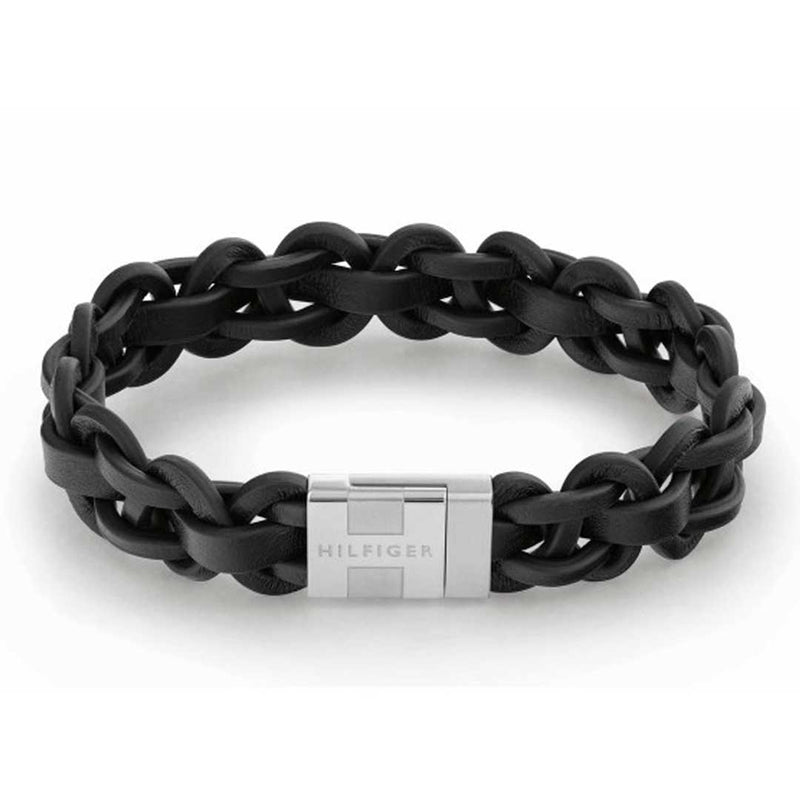 TOMMY HILFIGER, MAGNETIC BRAIDED BRACELET