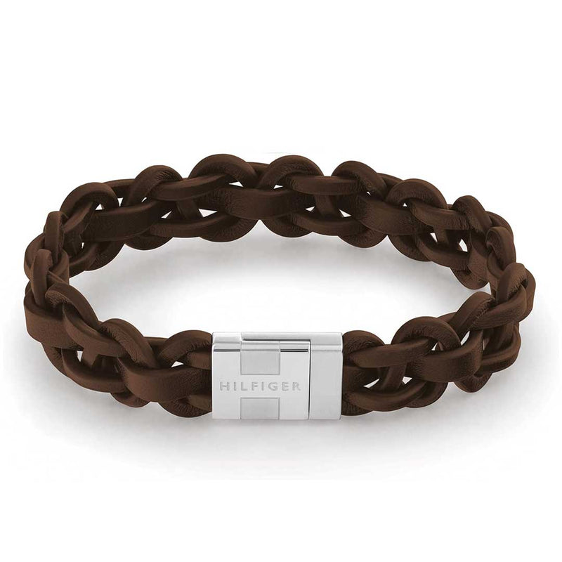 TOMMY HILFIGER, MAGNETIC BRAIDED BRACELET