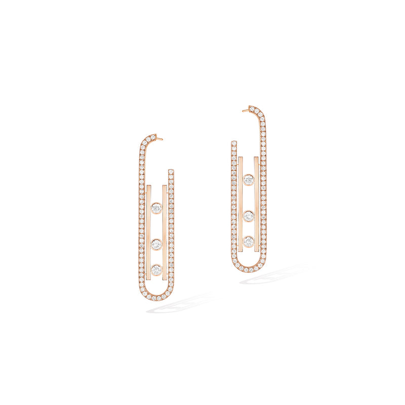 MESSIKA, BOUCLES D'OREILLES MOVE 10TH PM EARRINGS