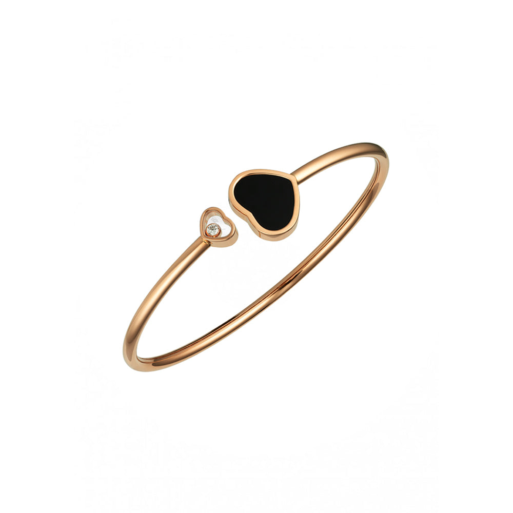 charming Heart bangle Black パメオポーズ PAMEO POSE（パメオポーズ）の「Charming Heart Bangle Denim