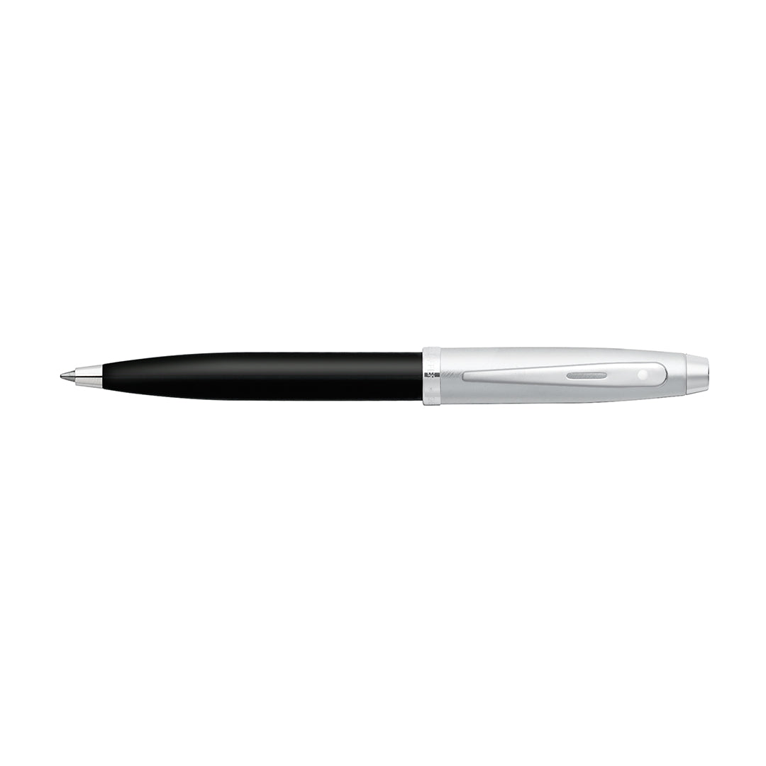 Sheaffer Gift Collection 100 - 9313 Brushed Chrome Cap & Black Barrel Chrome Trims Ballpoint Pen - Image 2