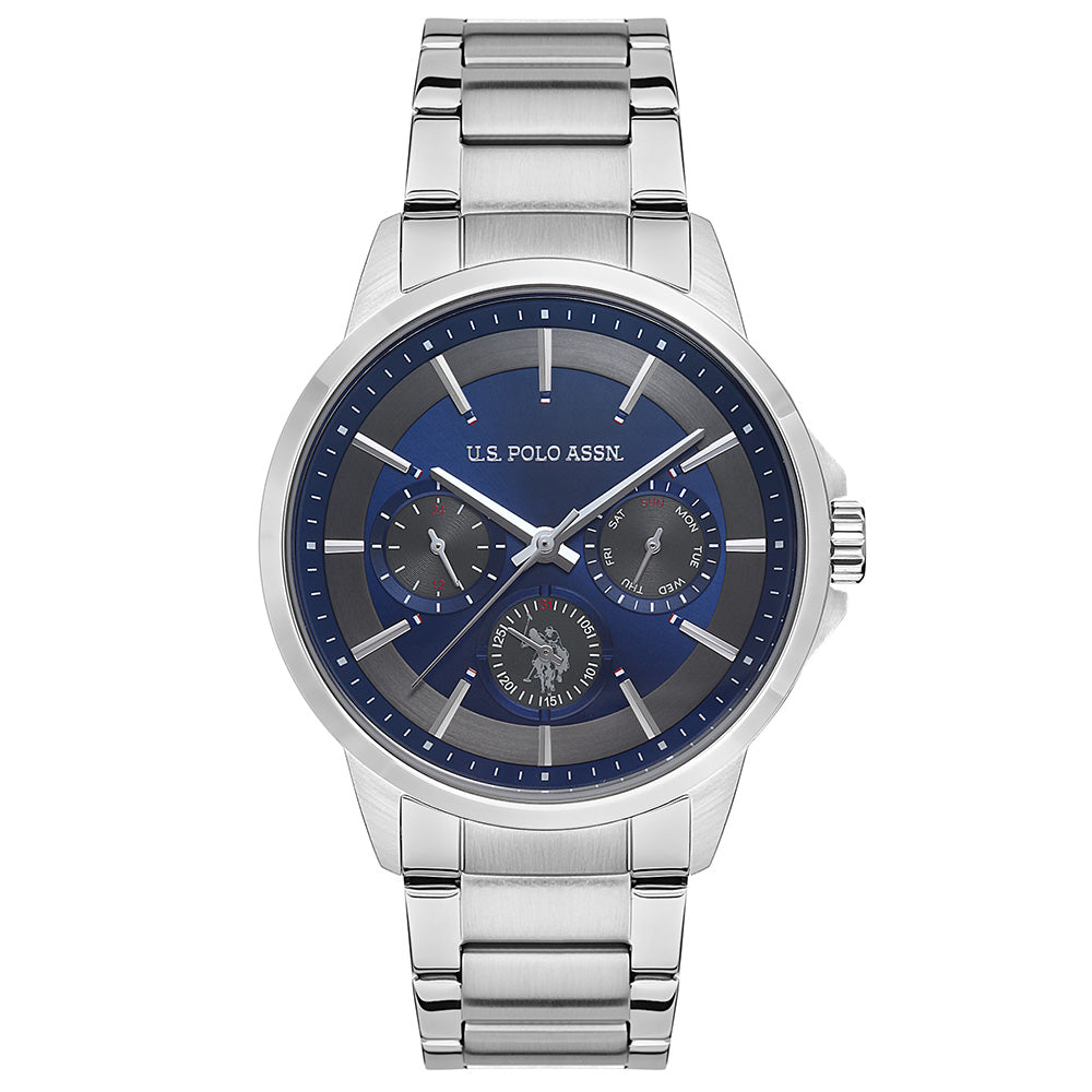 Us polo assn shop watch stainless steel